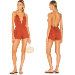Indah zena triangle bust romper